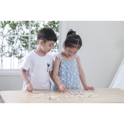 Viga 44507 Puzzle - zestaw do nauki zmysłów